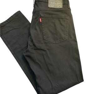 Levi's 511 Men's Black Jeans Slim Fit Size 34 x 30